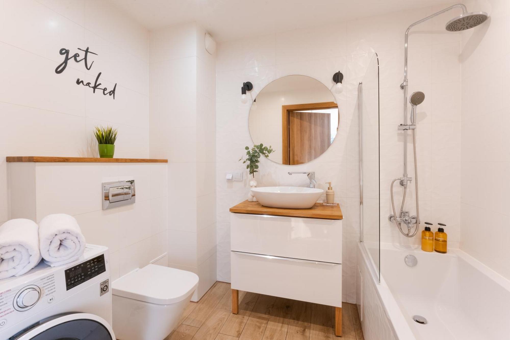 Apartment Oasis - Free Parking, Big Balcony, Private Park Krakau
